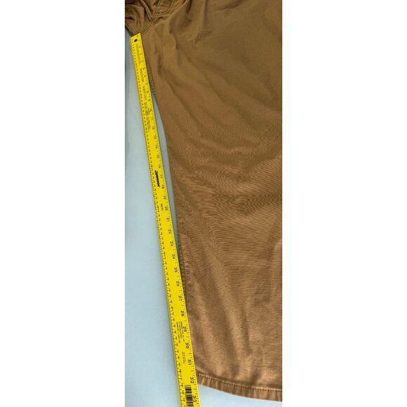 Carhartt Pants Mens 54X32 Relaxed Fit Canvas Khaki Tan Stretch Workwear BN2517-M - Picture 8 of 11